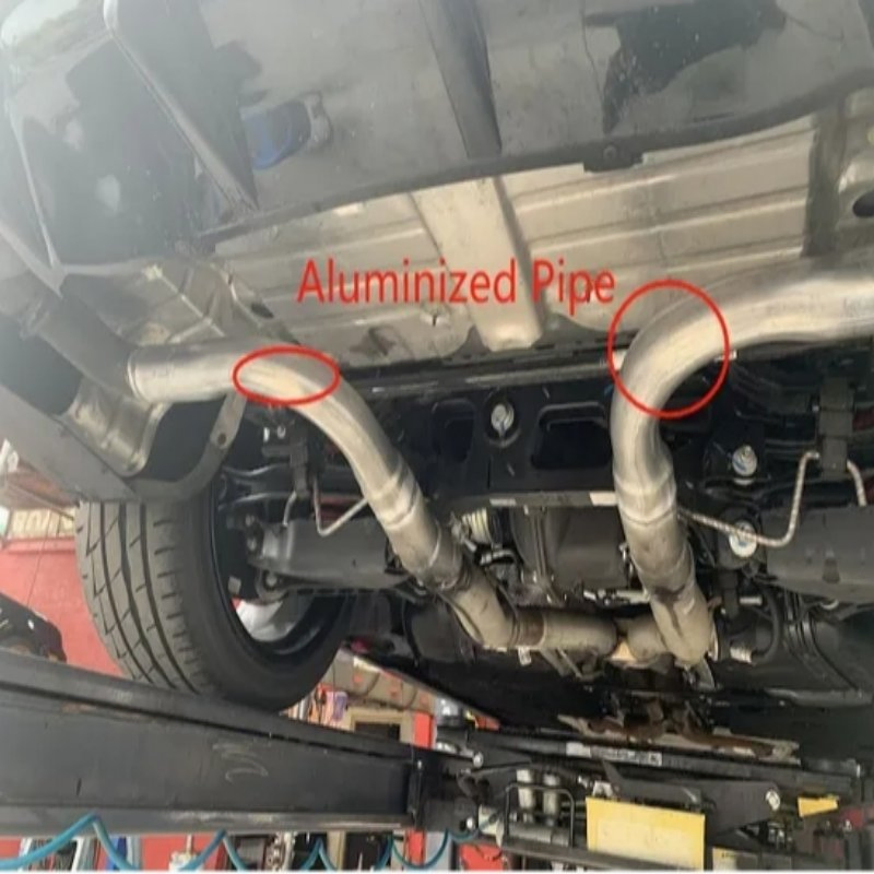 Low Price High Quality SA1d/Dx53D/Dx54D Aluminized Stainless Steel Seamless Pipe/Tube for Exhaust Muffler System