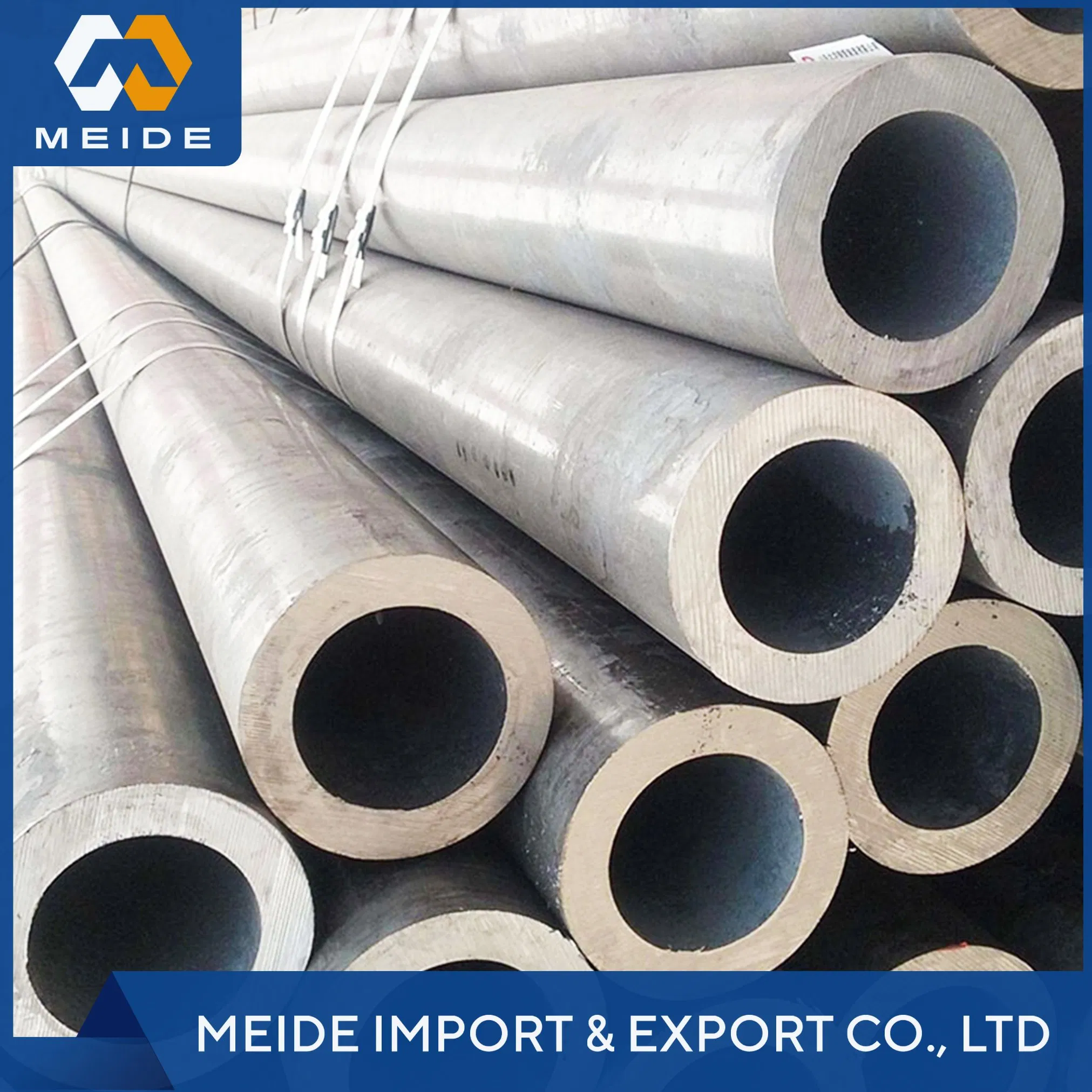 SAE1020 1035 1045 C45e Ck45 1.1191 St35 St52 Carbon Alloy High Pressure Boiler Precision Seamless Steel Pipe