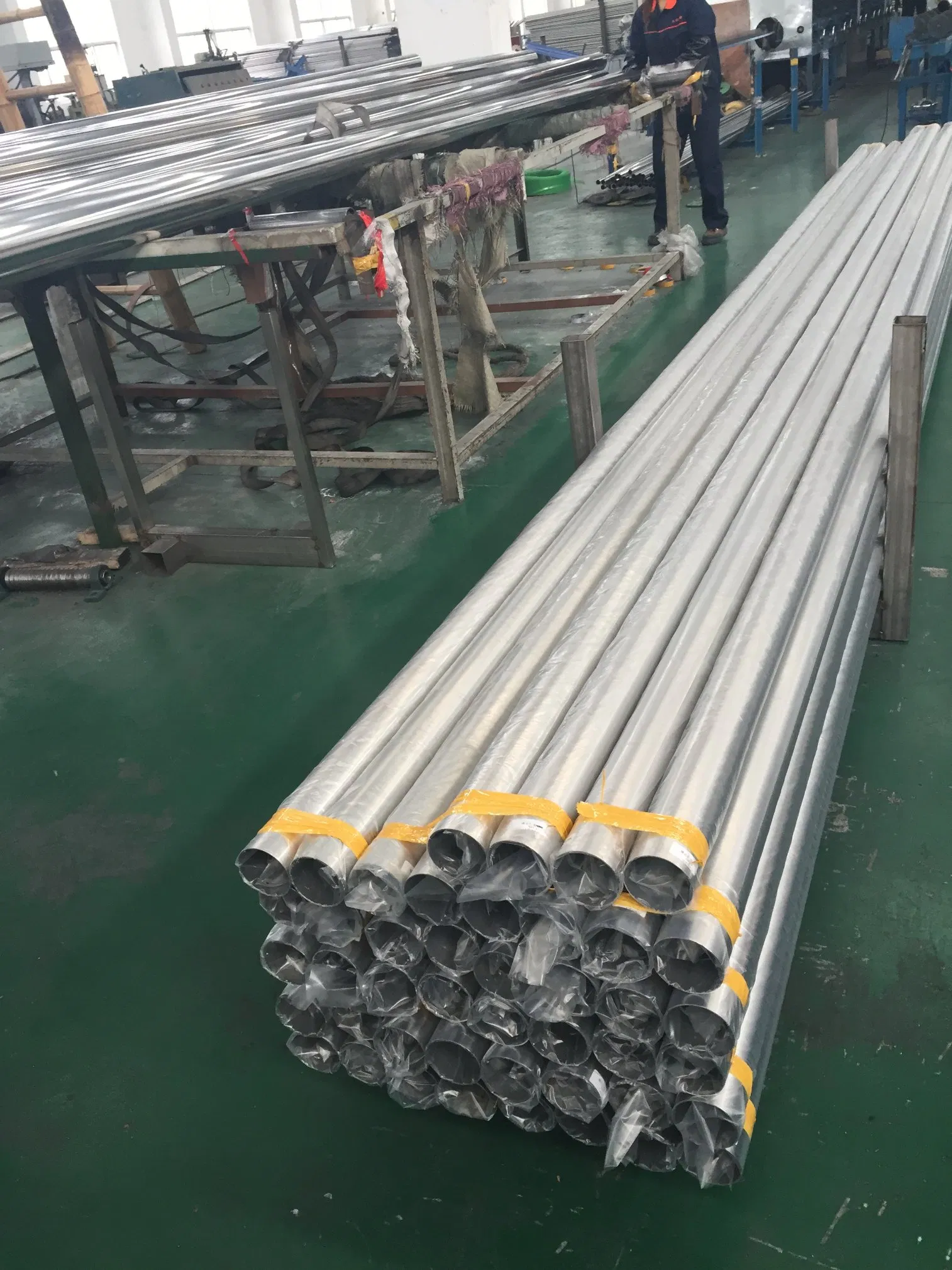 Od 25mm Stainless Steel Welded Pipes Ss 304, 201 Thin Wall Stainless Steel Round Tube