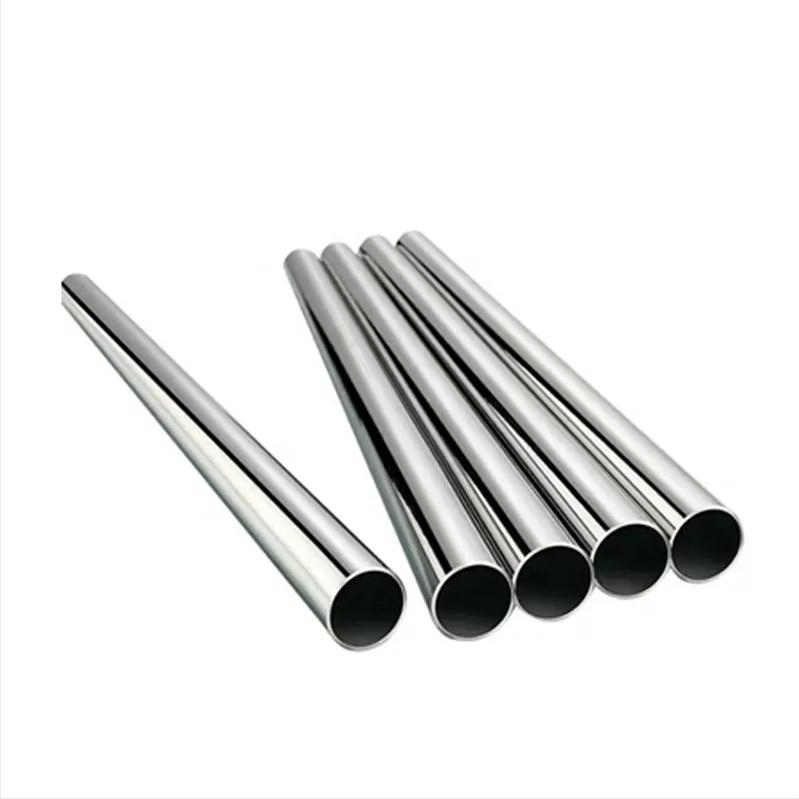 ASTM 2507 Cold/Hot Rolled 304 316 Seamless/Welded Pipe Heat Exchange 1mm Wall Thick 6m Length Stainless Steel Tube for Construction and Medical Equipment