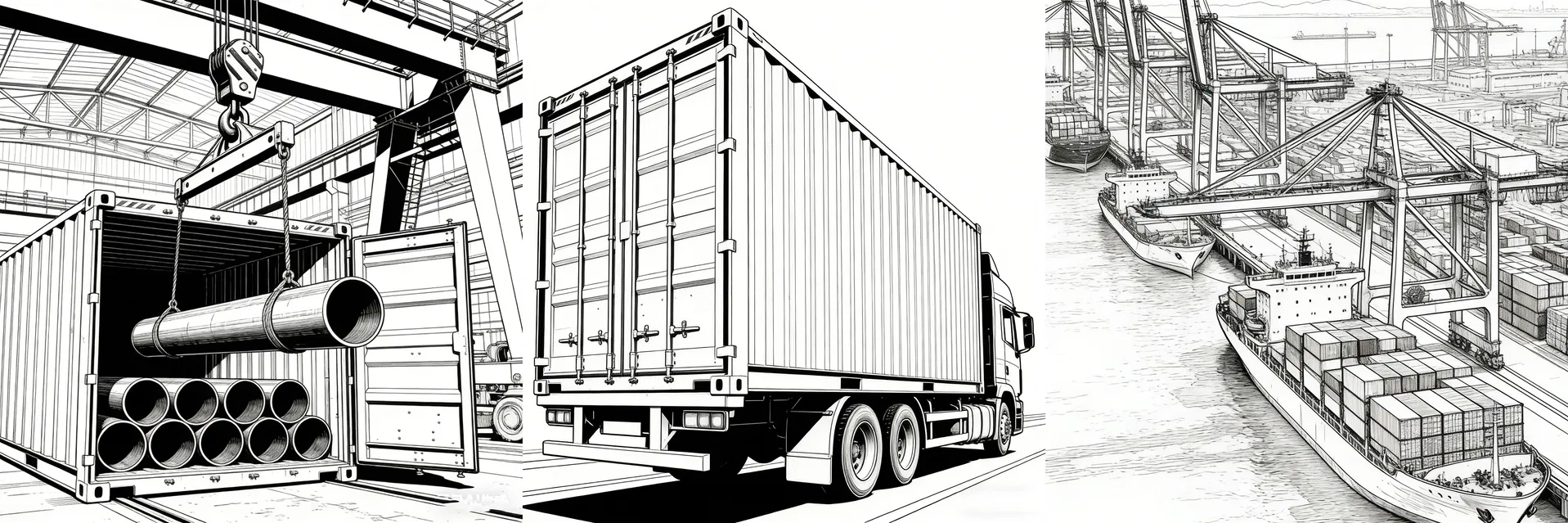 Transport Logistics Flow