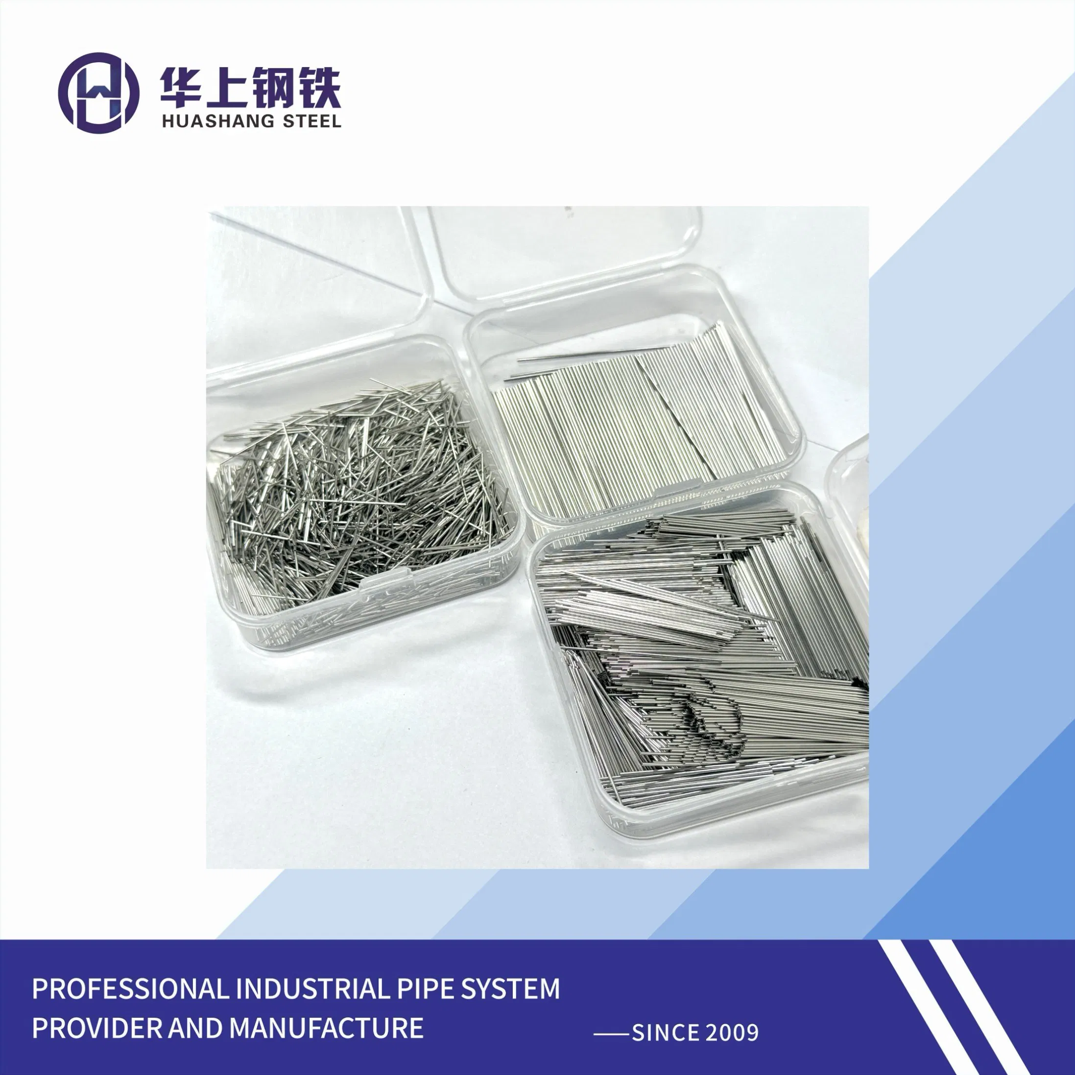 Compact Design SS304/316 Thin Wall Stainless Steel Round Capillary Tube