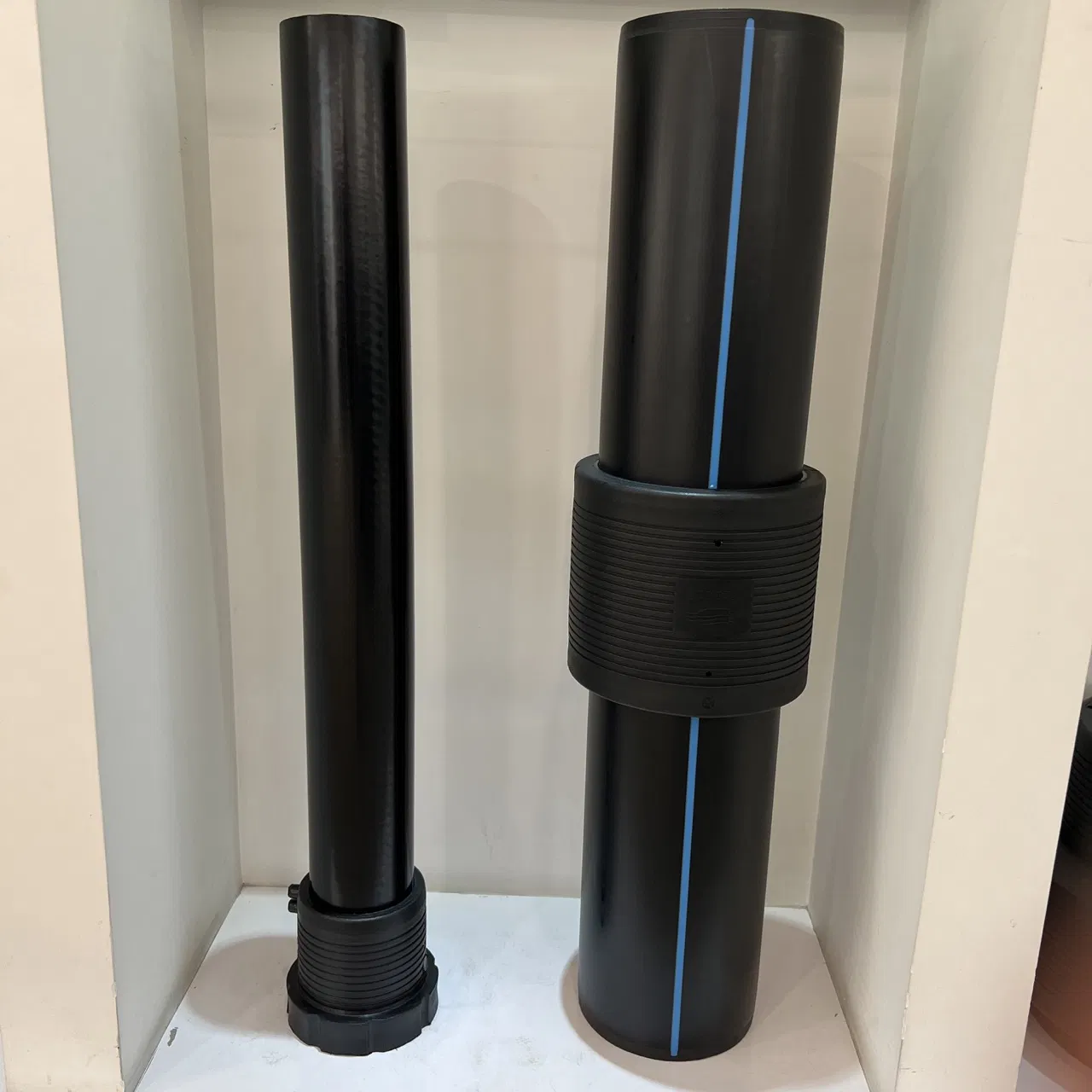 Industrial Pipelines High Toughness Dfps Inner Stainless Steel Lined PE HDPE Composite Pipes