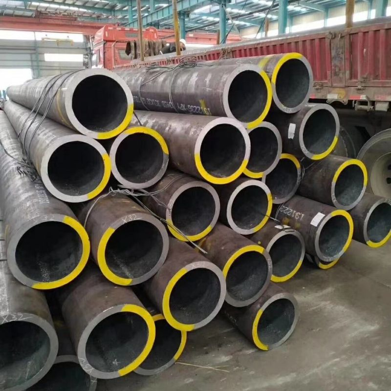 Q345c/D/E Low-Temperature Seamless Steel Pipe, High-Strength Alloy Steel Pipe