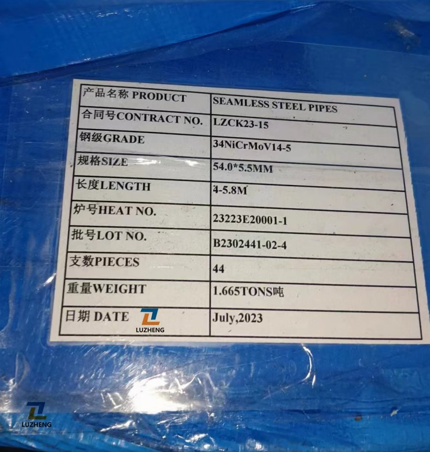 34crnimov14-5 34nicrmov14-5 Seamless Steel Pipes, 38khn3mfa Alloy Structural Steel Tubes