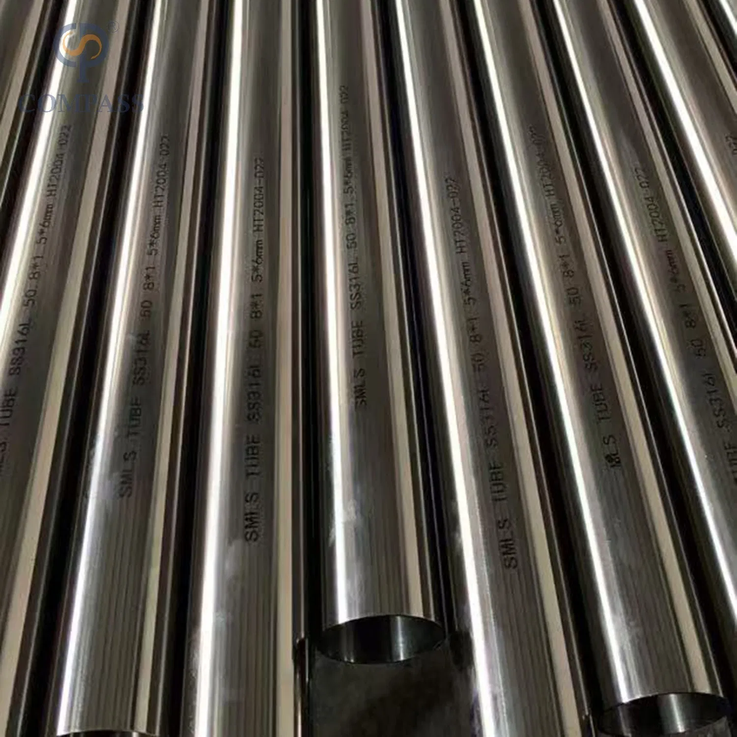 Sanitary Stainless Steel SS304 38.1mm Round Seamless Tube with Mirror Polish