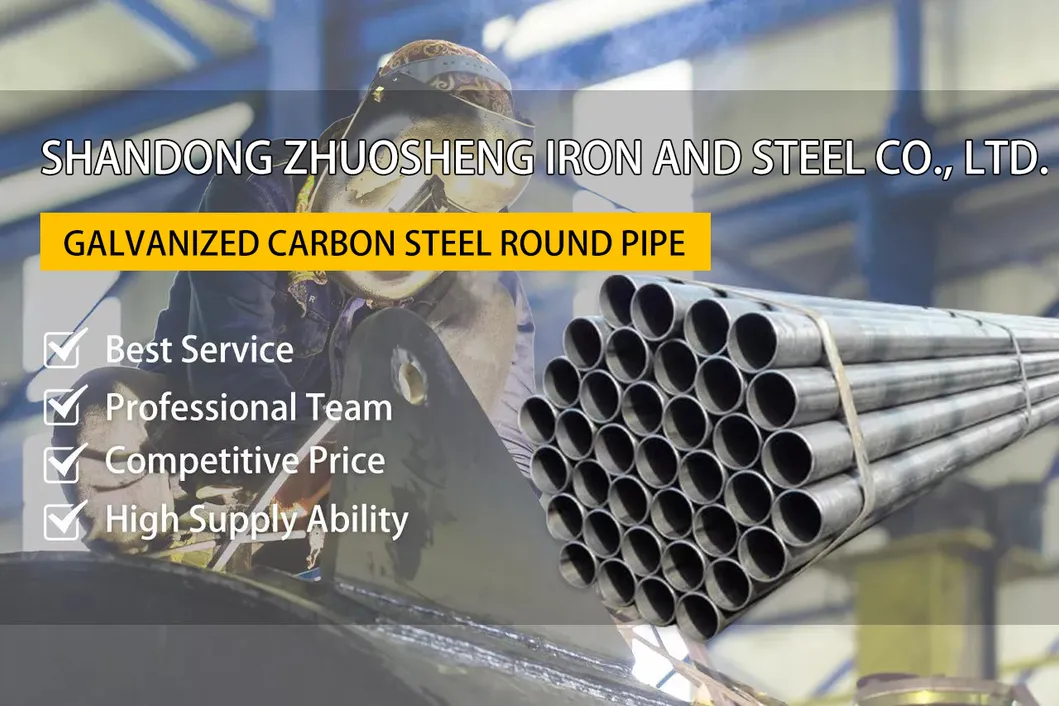Galvanized Steel Round Pipe Overview