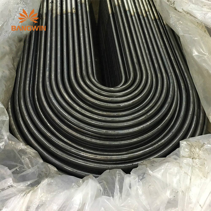 Polished, Pickling Wooden Cases U Bend Tubes Stainless Steel U-Bend Tube