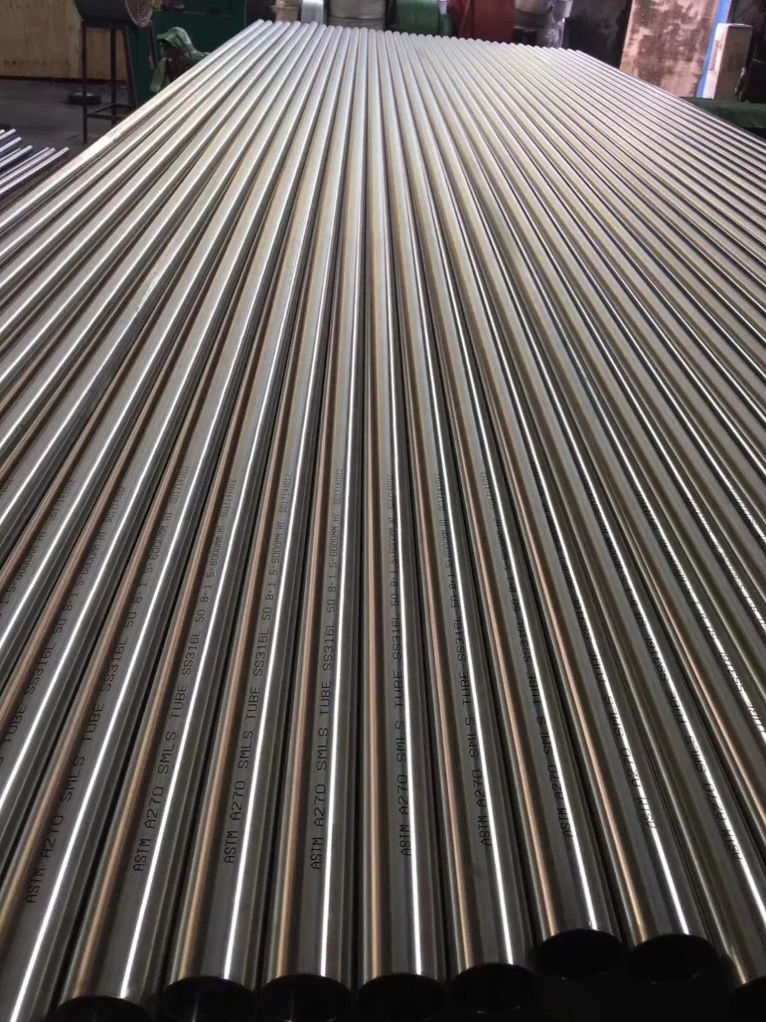 Polished Thick Wall ASTM 201 304 316L 321 Cold Rolled Stainless Steel Pipes Tubes