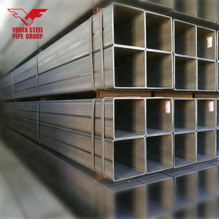 ASTM A572 Grade 50 / 60 High Strength Low-Alloy Structural Steel Profile Square Hollow Steel Tube Price