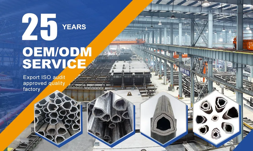15CrMo Alloy Customized Triangular Shaped Tube