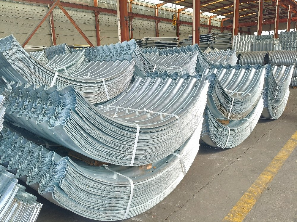 Large Diameter Galvanized Drainage Corrugated Culvert Steel Pipe
