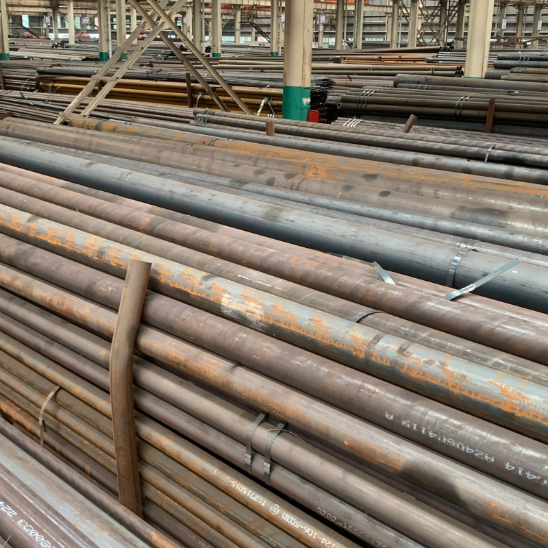 Stainless Steel Seamless Tube Suppliers SUS305 Carbon Steel Seamless Ms Pipe Square ASTM A106 Metal Steel Pipe ERW Inox Tube