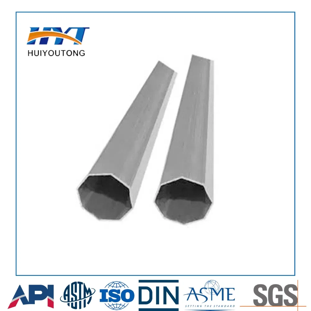 ASTM A312 Tp317 Cold Rolled Octagonal Polished Seamless Stainless Steel Tube