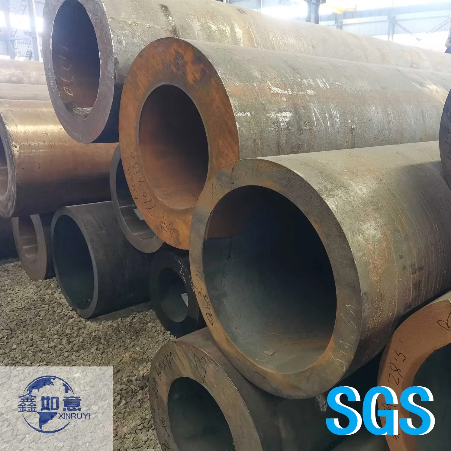 30CrMo 42CrMo 4130 4140 Mechanical Structure Seamless Alloy Steel Tube with Heat Treatment