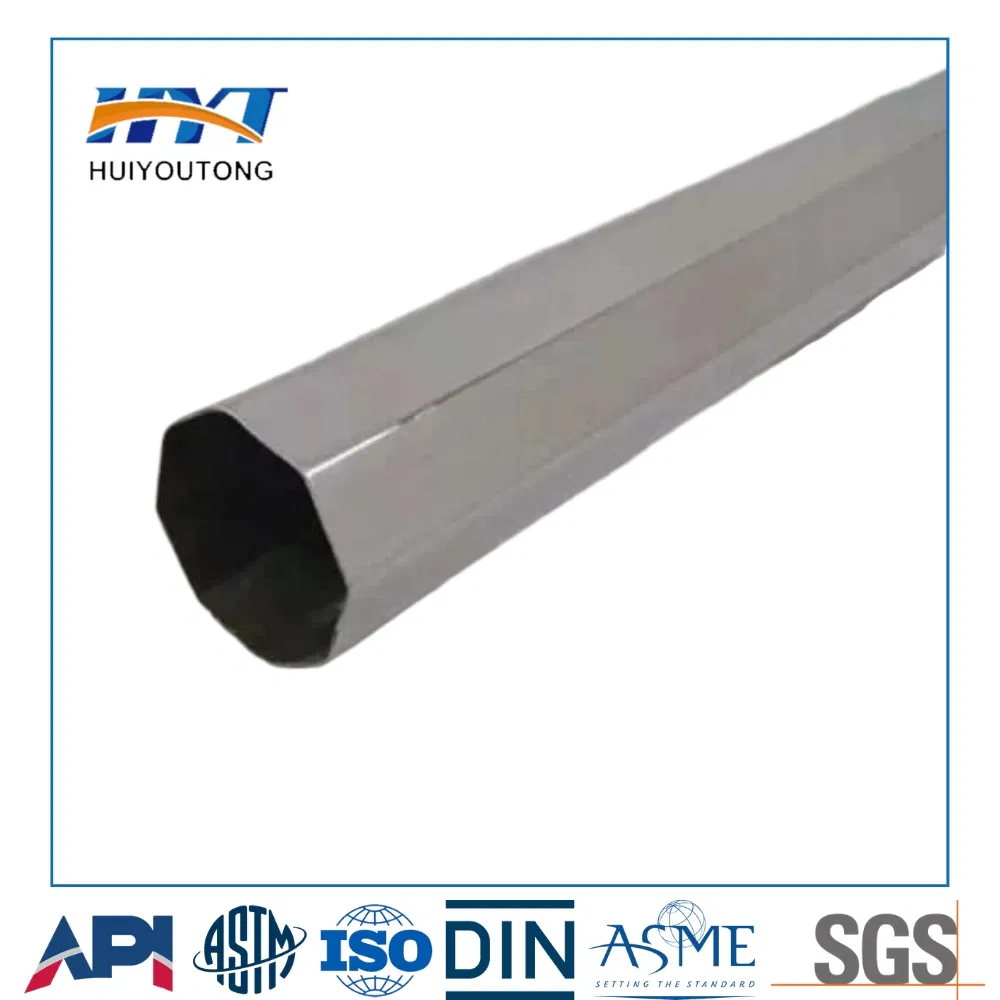ASTM A312 Tp317 Cold Rolled Octagonal Polished Seamless Stainless Steel Tube