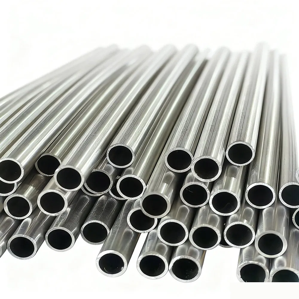 Cold Drawn ASTM Ss 304 316 Seamless Stainless Steel Tube Pipe with Bright Matte Hairline Mirror Finish for Food Grade, Sanitary