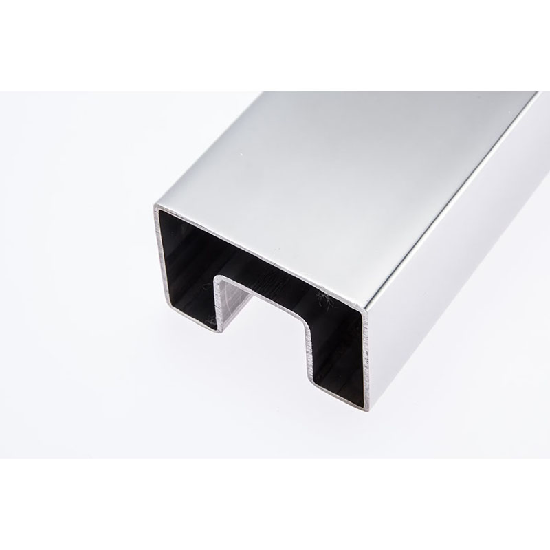Single Slotted Thin Wall Polished Decorative 316 40mm Steel Stainless Rectangular Tube