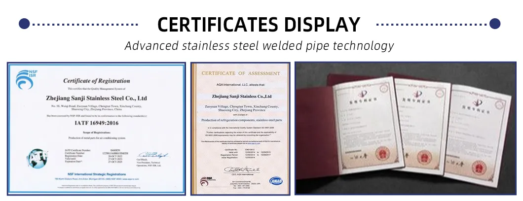 Quality Certifications