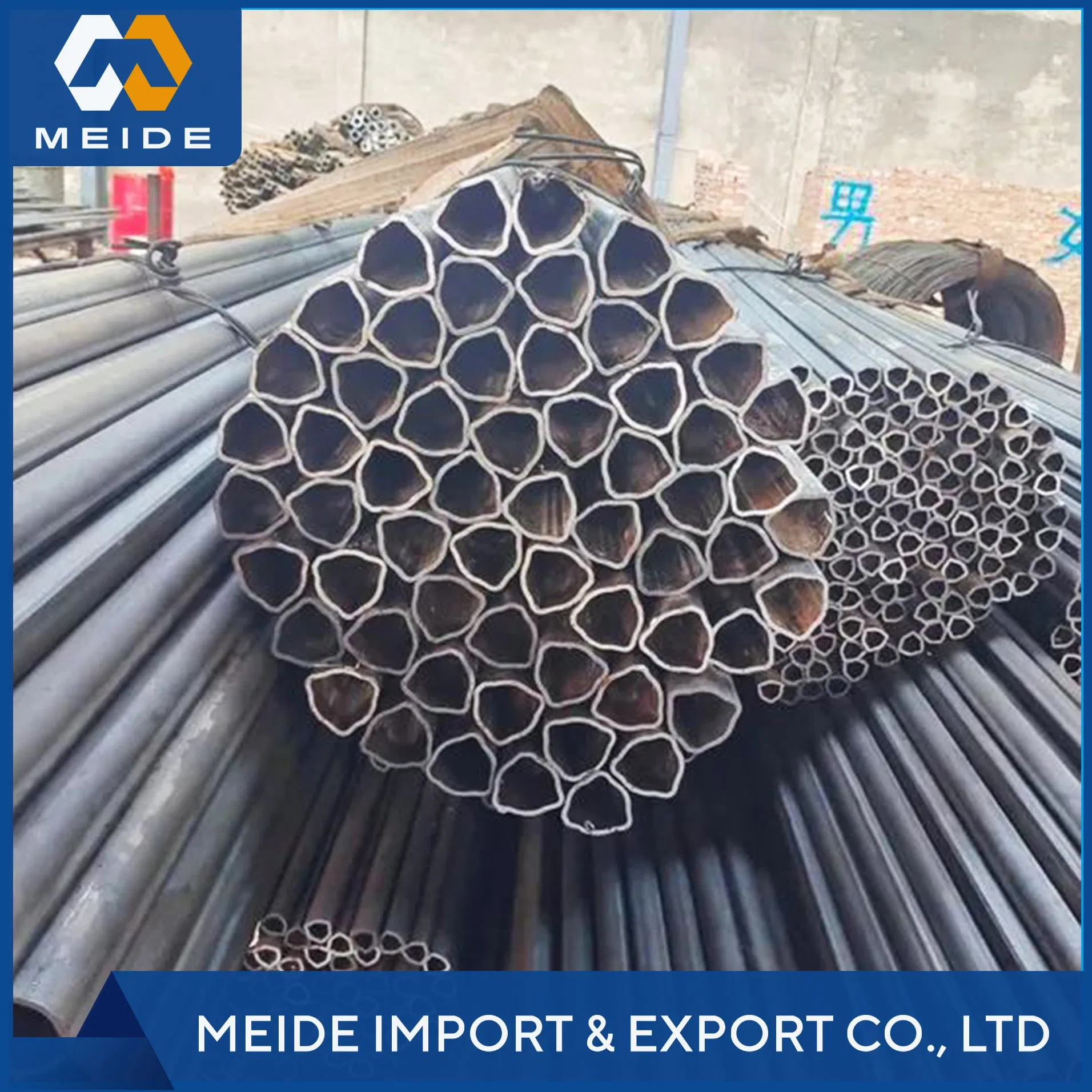 15CrMo Alloy Customized Triangular Shaped Tube for Mechanical Transmission Devices