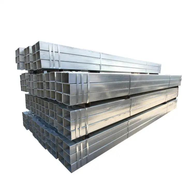 Steel Galvanized Square Tubes/Seamless/Coated/Rectangular Steel Pipes/Colded Rolled/Hot Rolled/Stainless/Alloy/A36/Hollow Section 60X60mm Q345 Q235