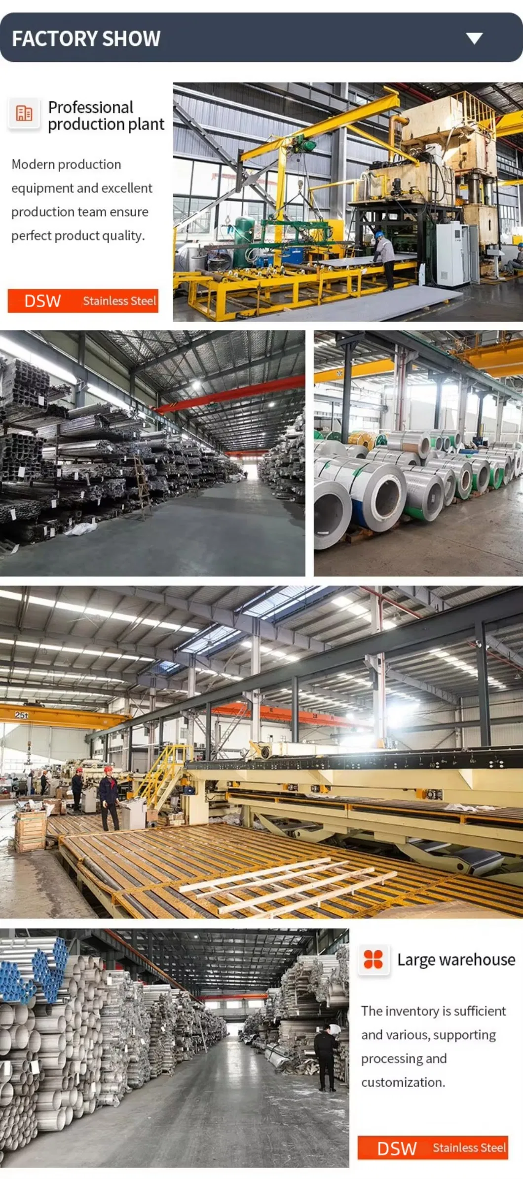 Stainless Steel Stock