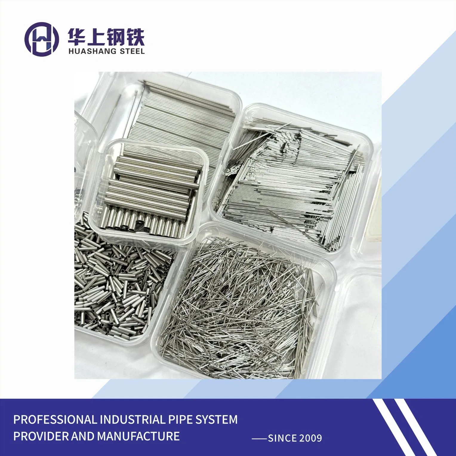 Compact Design SS304/316 Thin Wall Stainless Steel Round Capillary Tube