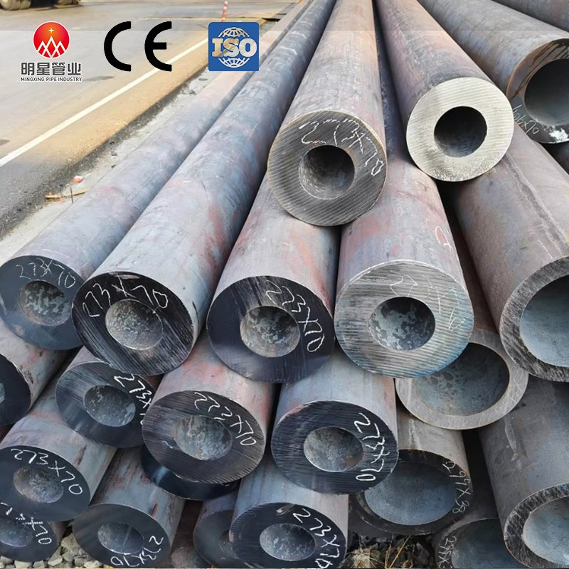 Corrosion-Resistant &amp; Heat-Treated Seamless Carbon Steel Tubing ASTM A333 Grade 6, A335 P11/P22 GB/T 3087, DIN 17175 Alloy Steel Pipes for Power Generatio