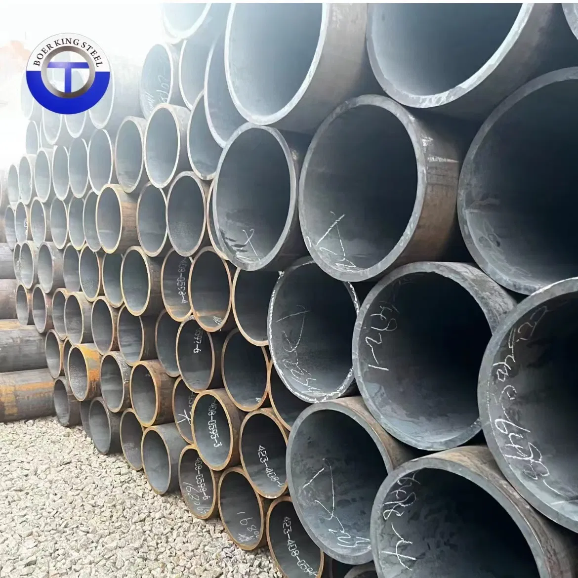 ASTM A106 A53 API 5L X42 X50 X60 DIN1626 DIN17175 Seamless Steel Pipe Carbon/Stainless/Alloy 1/4" - 24" Sch30 Sch40 Sch80 Sch120 Tianjin Factory