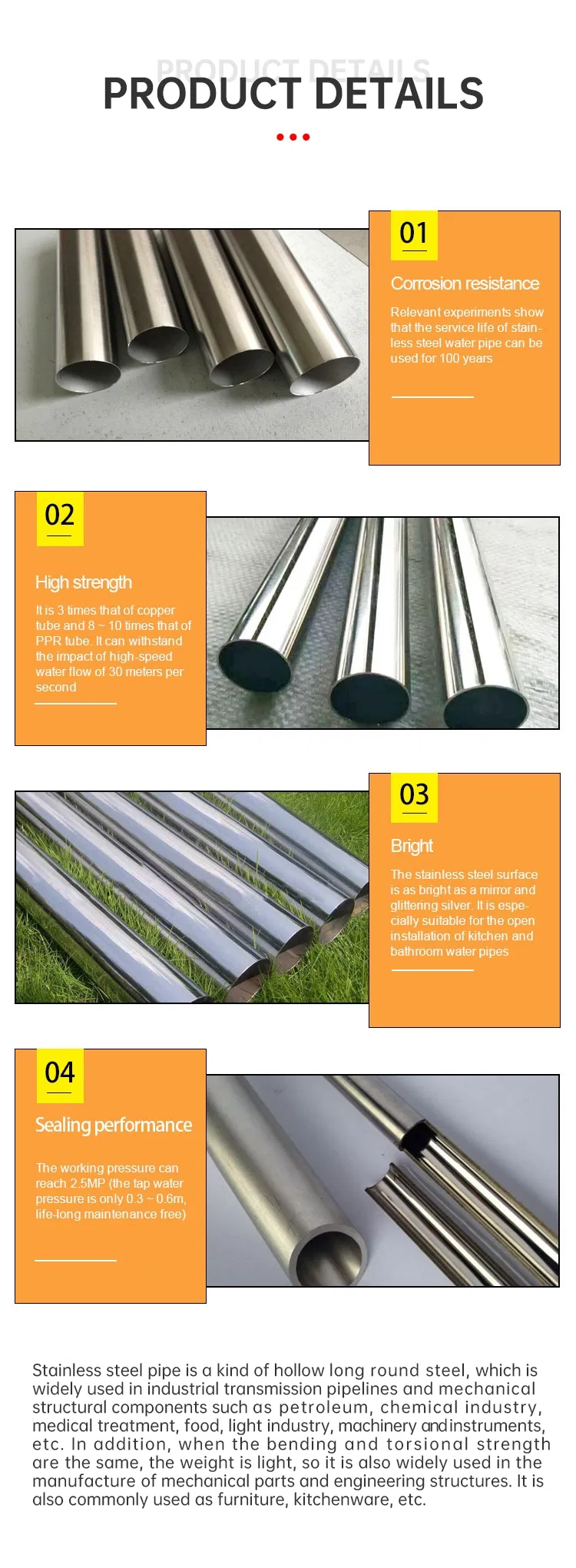 Stainless Steel Pipe View 2