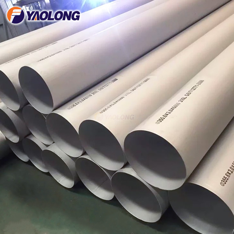 ASTM A312 A778 AISI 304 316 201 Large Diameter Thick Wall Tube Stainless Steel Pipe