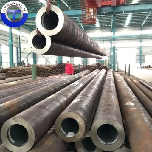 En 10210-1 Hot Finished Low Alloy Steel Tube S355j2h Structural Grade for Construction