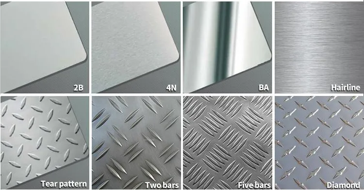 Stainless Steel Surface Comparison