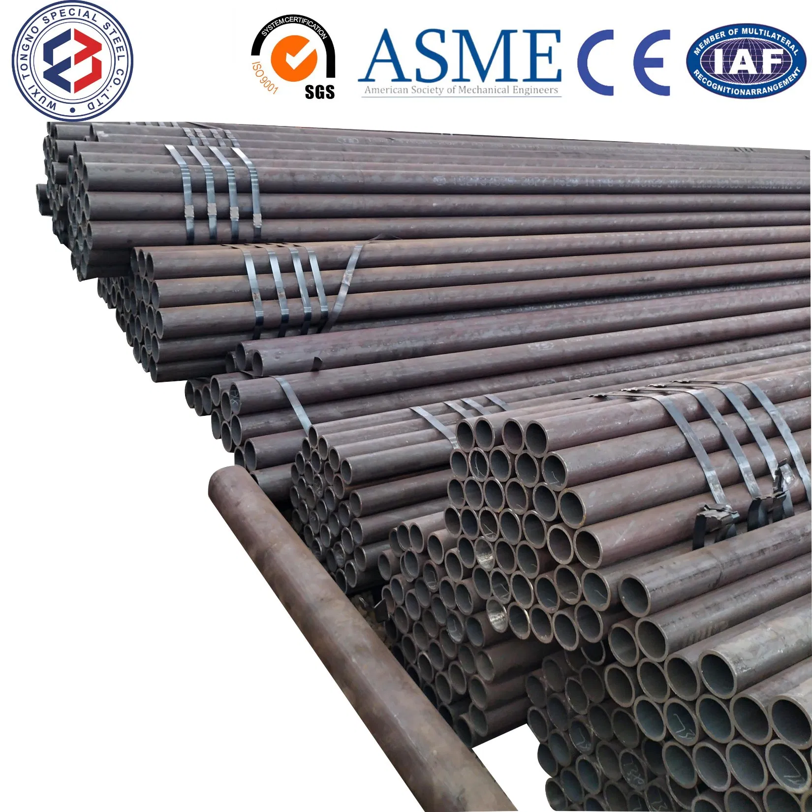 Premium ASTM A671 CD70 Low-Temperature Seamless Steel Pipe Sub-Zero Temperature ASTM A334 Gr. 3/Gr. 7 Seamless Alloy Steel Pipe for Chemical Processing at Low