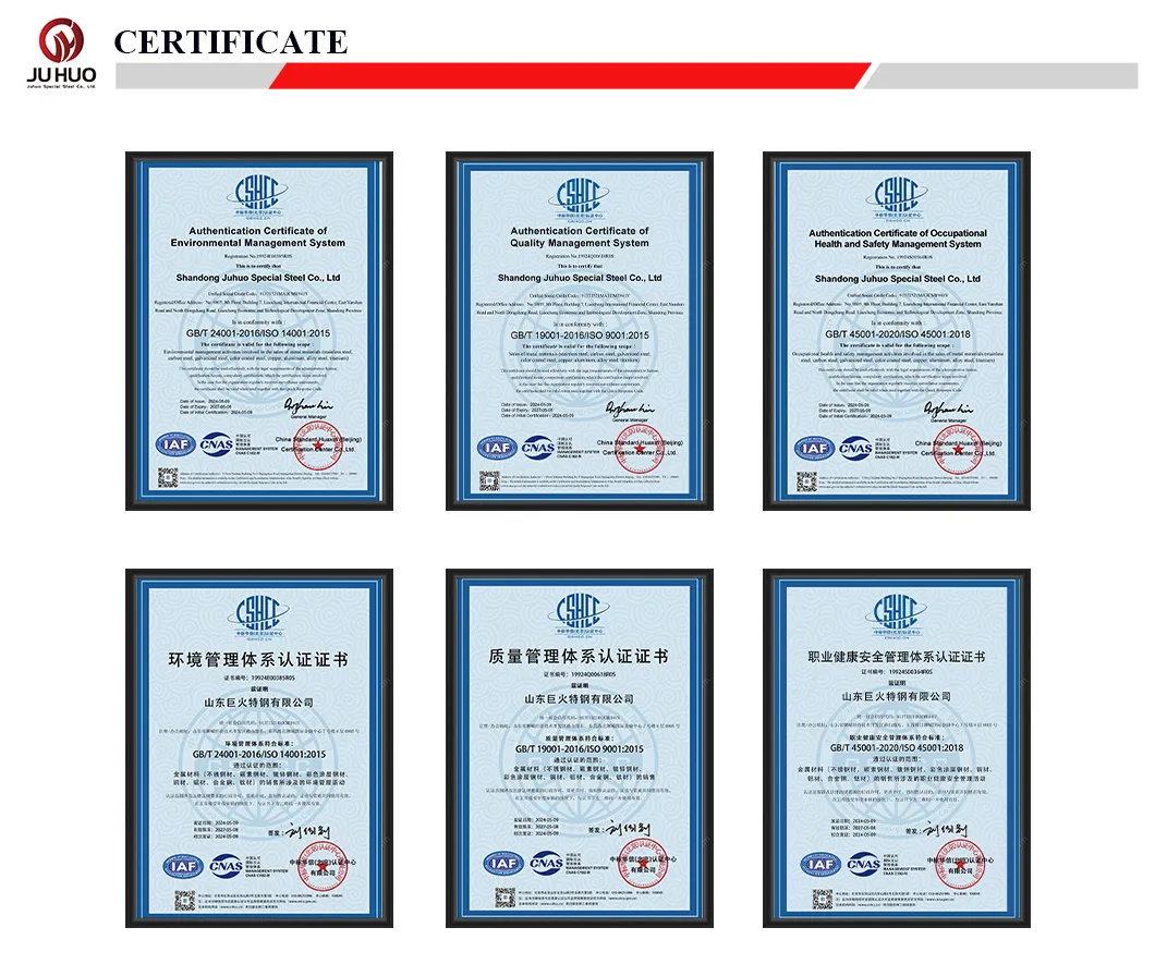 Certifications
