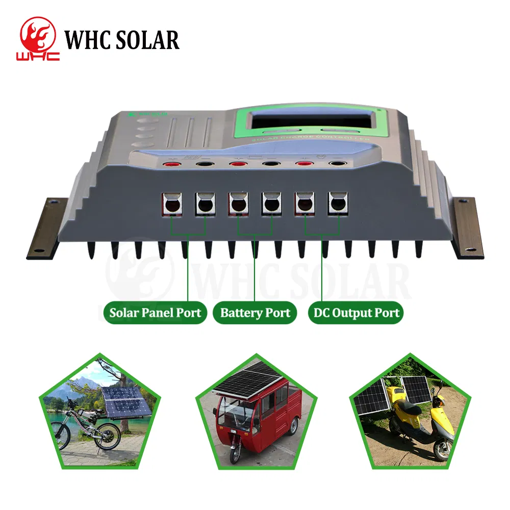 وحدة التحكم في الشحن الشمسي MPPT 72V20A 30A 12V 24V