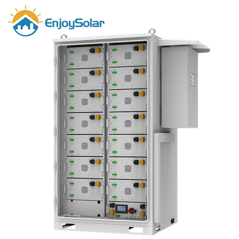 خزانة بطارية ليثيوم أيون الشمسية 100kwh 200kwh مع خلية بطارية إيف 3.2V 280ah 314ah LiFePO4 لنظام تخزين الطاقة الشمسية التجارية
