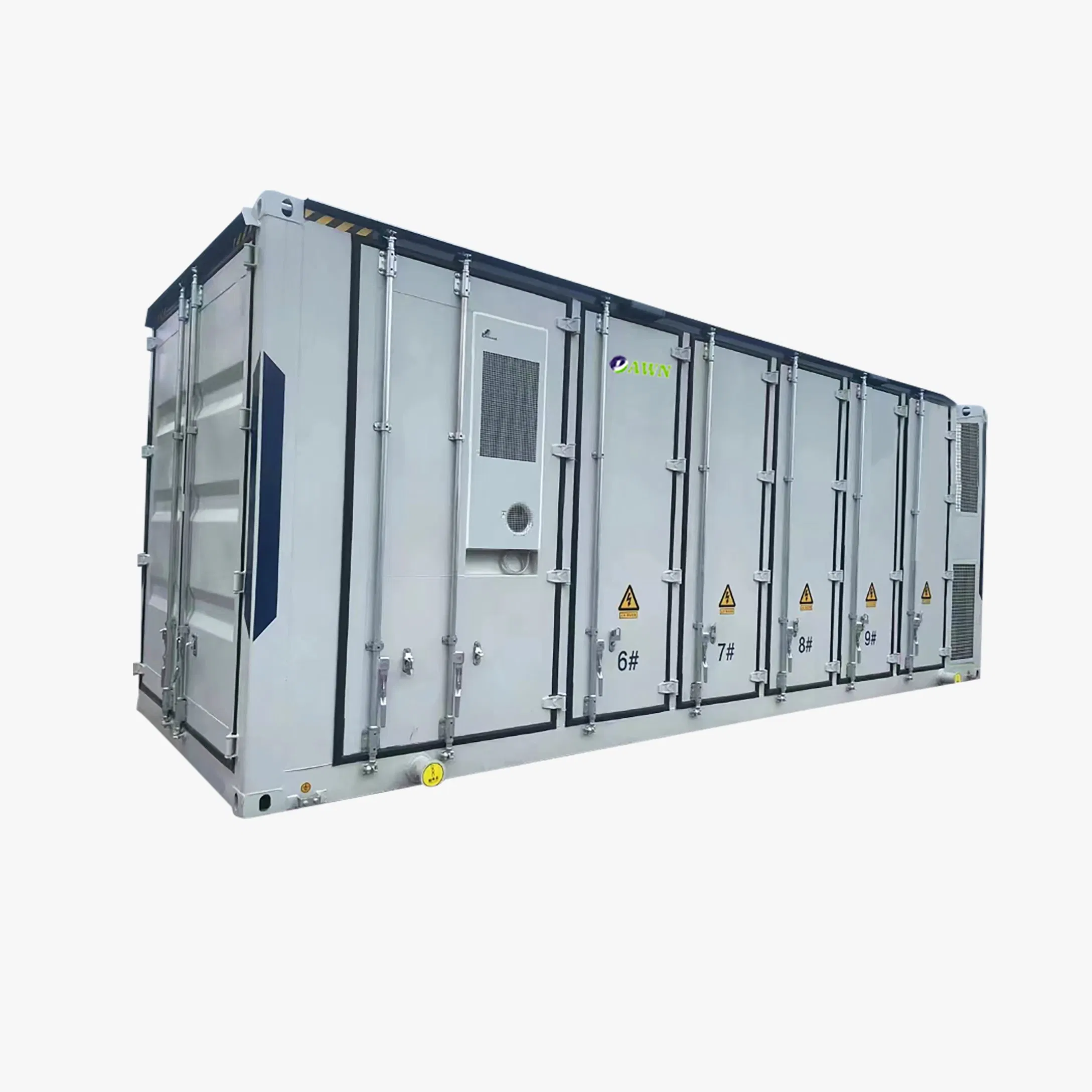 100kw 300kw 500kw 1MW 2MW 3MW نظام الطاقة الشمسية المتصل بالشبكة وغير المتصل بالشبكة LiFePO4 بطارية ليثيوم نظام تخزين الطاقة الصناعية والتجارية في حاويات