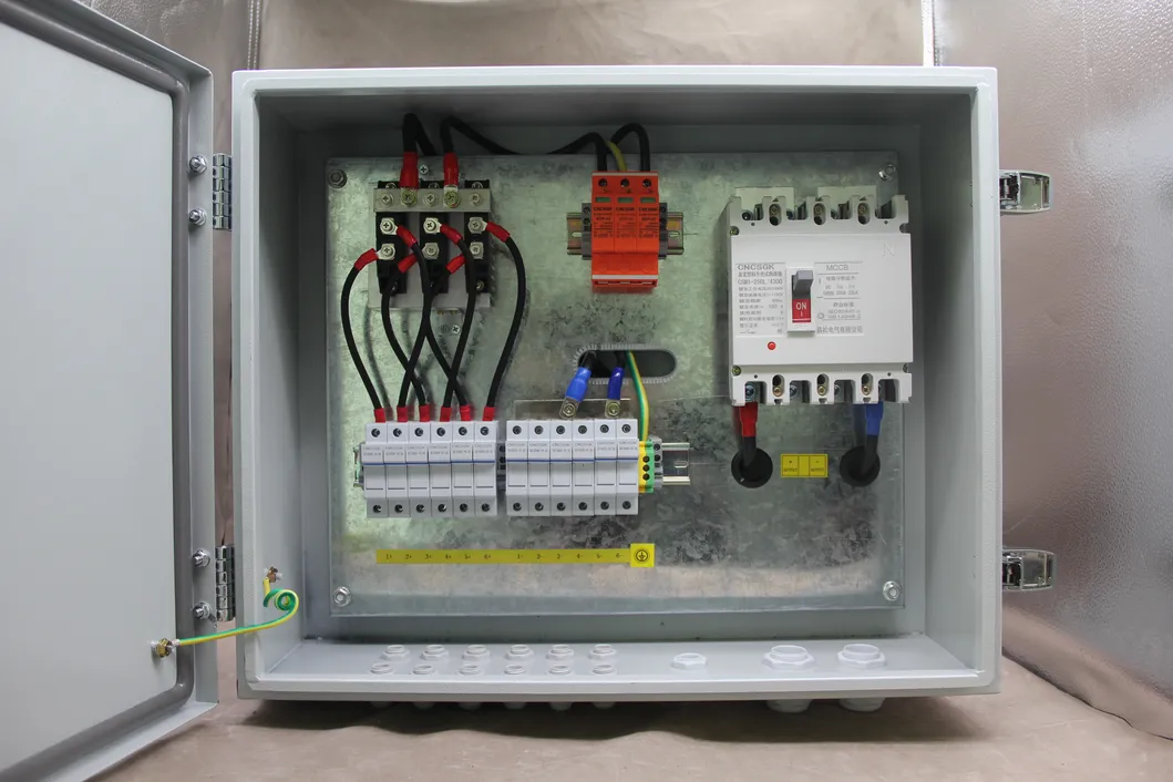 Solar Combiner Box View 2