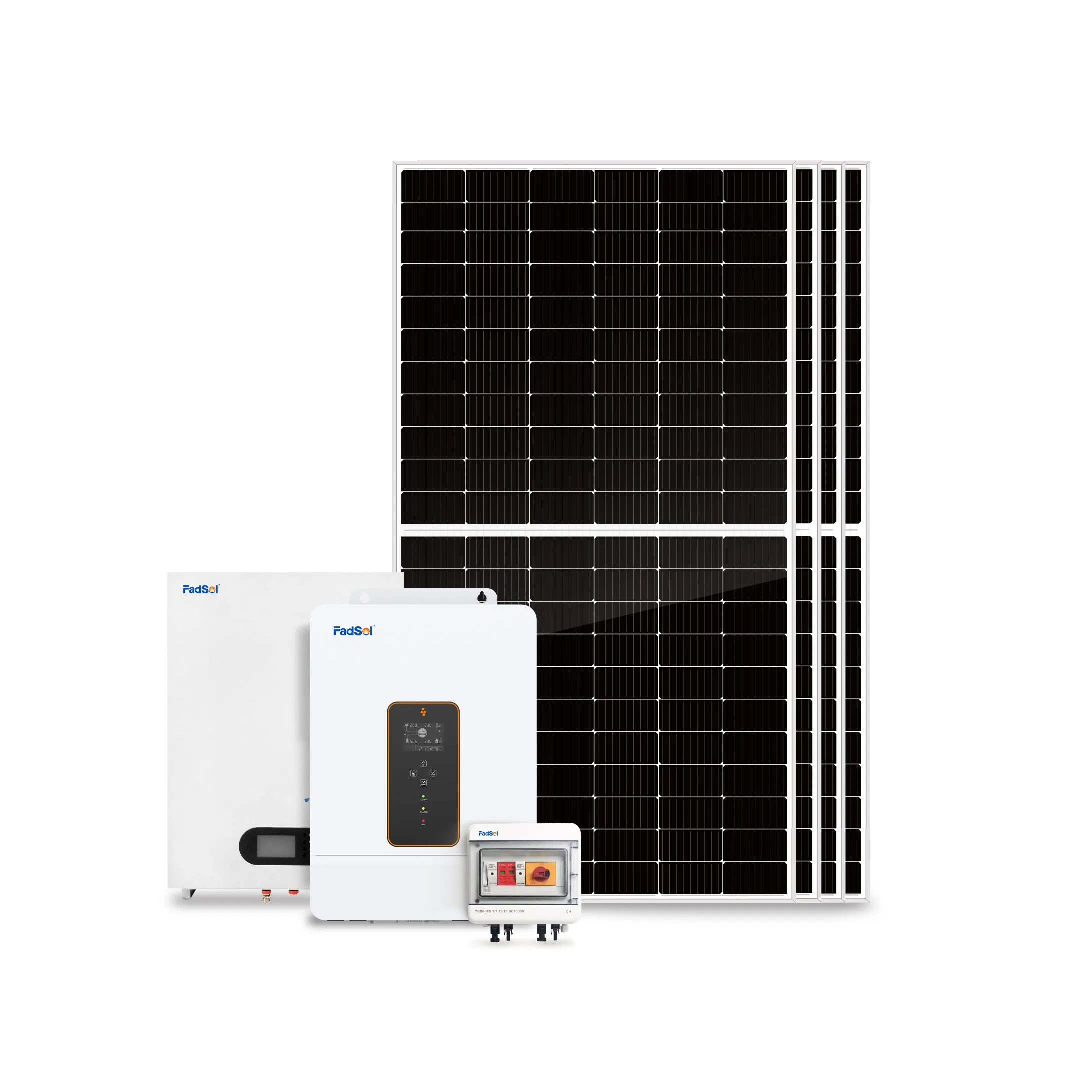 نظام الطاقة الشمسية خارج الشبكة نظام الطاقة الشمسية 10kw مجموعة الألواح الشمسية 10kw نظام الطاقة الشمسية خارج الشبكة 8kw للمنزل