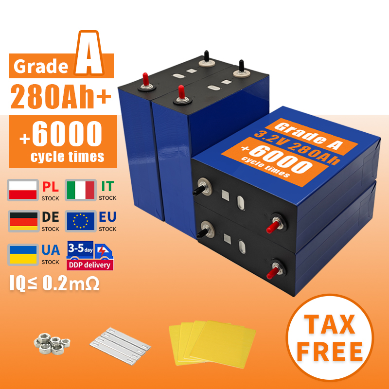 بطارية ليثيوم برزمية كورنيكس 3.2V 280ah 314ah 340ah LiFePO4 خلية بطارية لنظام الطاقة الشمسية في شنتشن