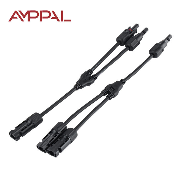 IP67 مقاوم للماء 12V موصل كابل الطاقة الشمسية ذكر أنثى توصيلات كهربائية