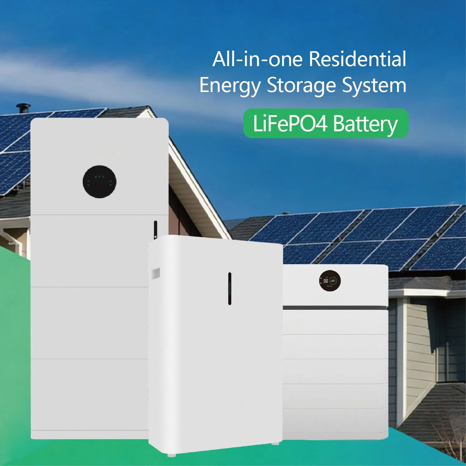 10kw 15kw 20kw 30kw نظام الطاقة الشمسية الهجين الكامل 5kw 8kw 50kw 100kw نظام بطارية الطاقة الشمسية المتصل/غير المتصل بالشبكة