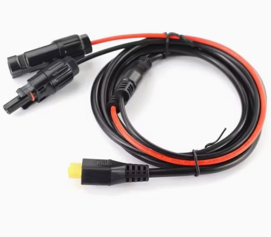 محول Xt 60 إلى Mc4 كابل موصل طاقة شمسية مقاوم للماء