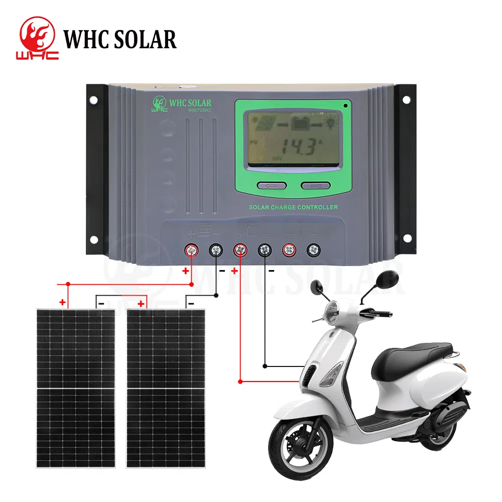 وحدة التحكم في الشحن الشمسي MPPT 72V20A 30A 12V 24V