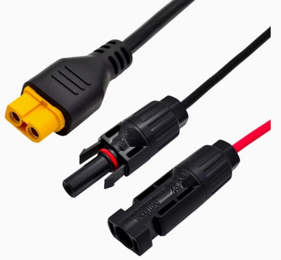 محول Xt 60 إلى Mc4 كابل موصل طاقة شمسية مقاوم للماء