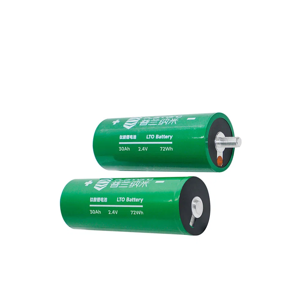 حزمة بطارية ليثيوم بلانانو: بطارية ليثيوم تيتانات شمسية، 2.4V 40ah بطارية ليثيوم أيون أسطوانية، يمكن تجميعها مع نظام تخزين الطاقة التجارية Ess