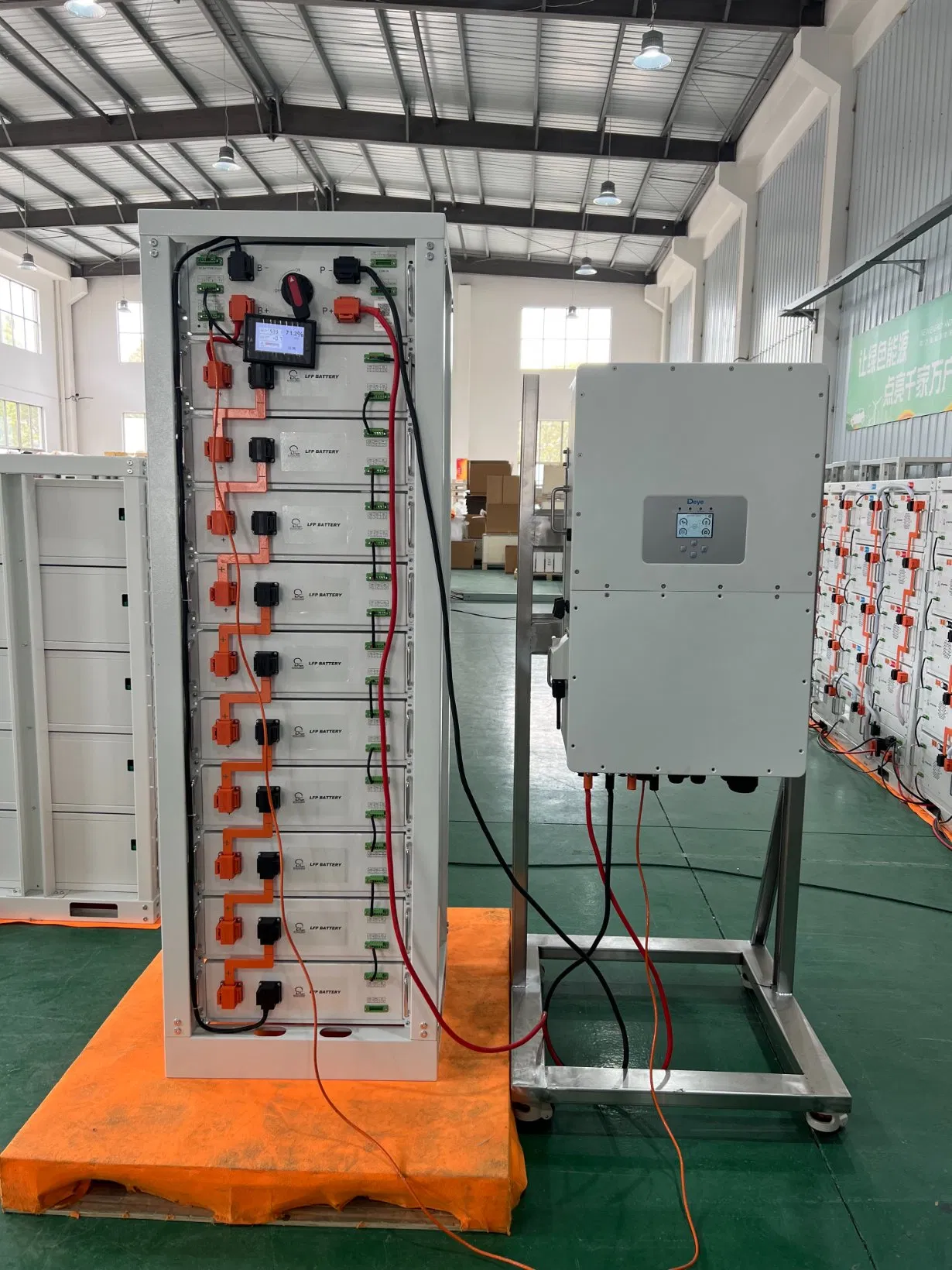 100ah 150ah 200ah CE/RoHS/Un38.3/MSDS خلية شمسية ليثيوم LiFePO4 حزمة شاحن أيون الليثيوم نظام طاقة منزلية جل تخزين طاقة عالية الجهد