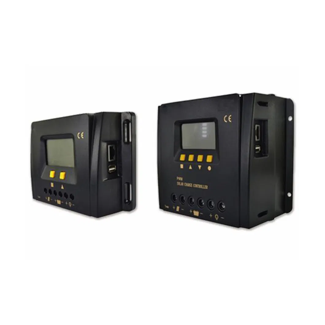 شاحن الطاقة الشمسية 12V 24V 48V 30A 40A 50A 60A وحدة التحكم في شحن الطاقة الشمسية لنظام الألواح الشمسية