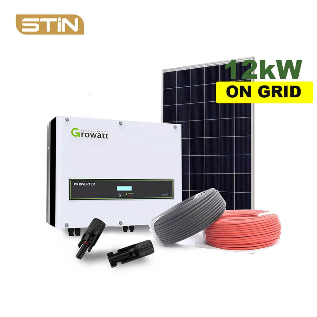 12kw على نظام الطاقة الشمسية المتصلة بالشبكة الكاملة بسعر جيد